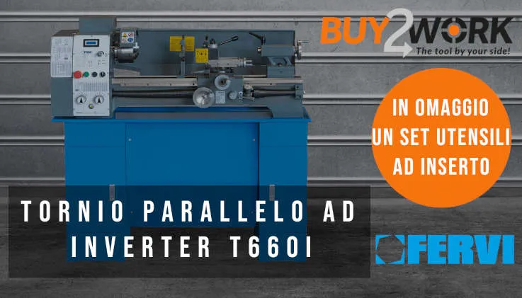 Promo Tornio Parallelo T660I Fervi